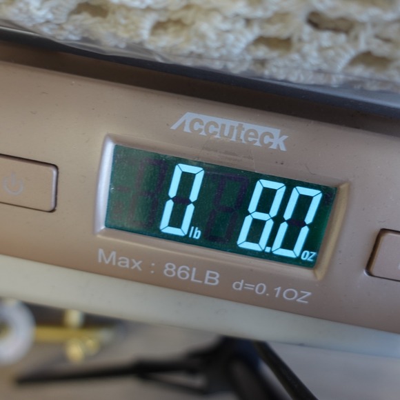 Vintage 70s Handmade Vest Womens M Cream Crochet Long Open Front Boho Hippie - Picture 6 of 6